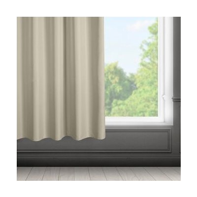 Dekorační krátký závěs s řasící páskou SAMARA cappuccino 140x175 cm (cena za 1 kus) MyBestHome – Hledejceny.cz