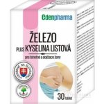 EDENPharma ŽELEZO PLUS 30 tablet – Sleviste.cz