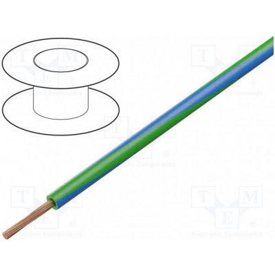 BQ Cable 1mm2 zeleno-modrá – Zboží Mobilmania