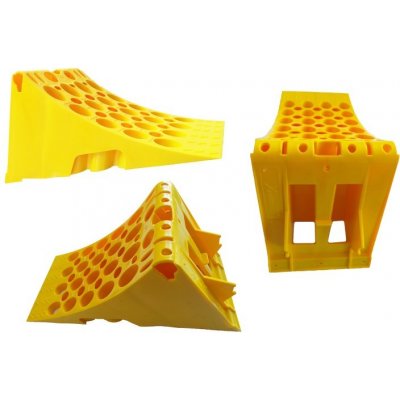 Zakládací klín pod kolo plastový 470/200/224 mm žlutý KL76051, , , | Zboží Auto