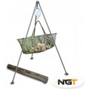 Rybářské saky a vážící tašky NGT Weighing Tripod System