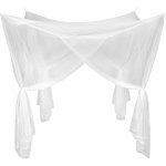 tectake 401729 moskytiéra nad jedno- nebo dvojpostel - bílá – Zbozi.Blesk.cz