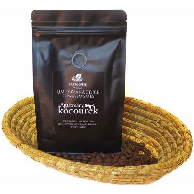 BARTCOFFEE Kocourek espresso á káva 1 kg – Zbozi.Blesk.cz