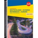 Falk Straßenatlas 2024/2025 Deutschland, Schweiz, Österreich 1:300.000 – Hledejceny.cz