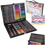 ISO 9176 Výtvarná sada Mega Art Set 168 ks černá – Zboží Mobilmania