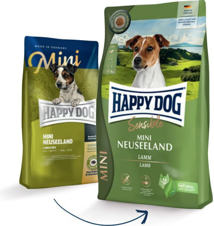 Happy Dog Mini Sensible Neuseeland 10 kg