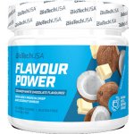 BioTech Flavour Power coconut white chocolate 160 g – Zboží Mobilmania