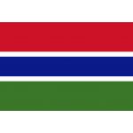 Gambie vlaječka - 11 x 16 cm - nasunutí, zavěšení – Zboží Mobilmania