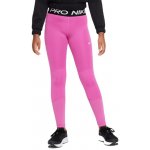 Nike Girls Pro Dri Fit Leggings active fuchsia/white – Zboží Dáma