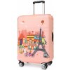 Obal na kufr FLY-MY FRANCE Spinner Růžový M
