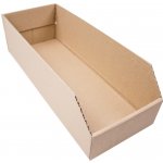 Eobaly.cz Regálový zásobník 150x390x110 mm 3VVL kartonový 25 ks – Zboží Dáma