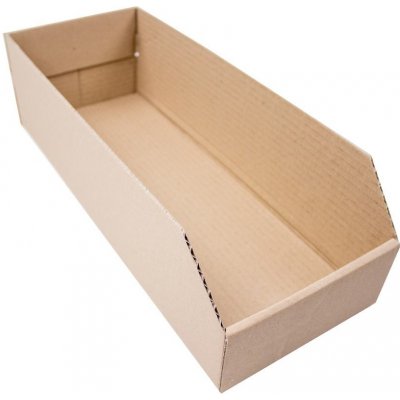 Eobaly.cz Regálový zásobník 150x390x110 mm 3VVL kartonový 25 ks – Zboží Dáma