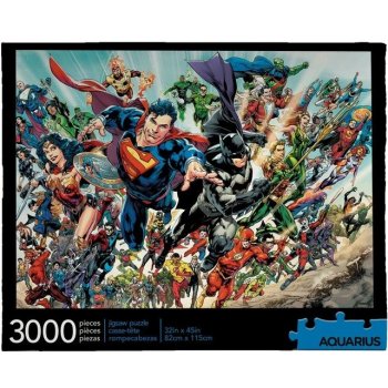 AQUARIUS Svět DC Comics 3000 dílků