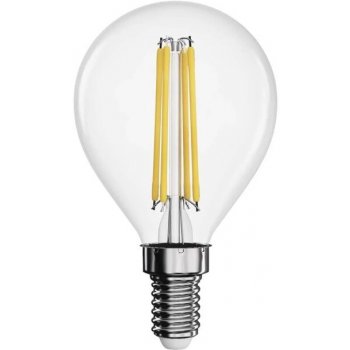 Emos LED žárovka Filament Mini Globe 3,4W E14 teplá bílá