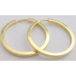 Klenoty Budín Hladké zlaté kruhy 231040853 – Sleviste.cz