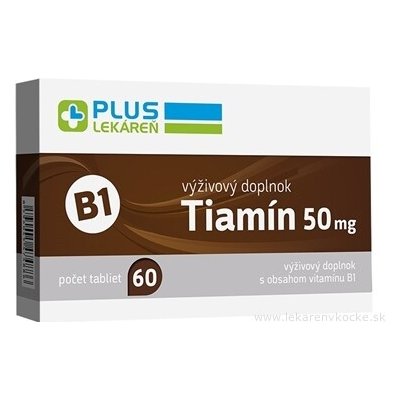 Plus Lékárna Thiamin 50 mg (vitamin B1) 60 ks – Hledejceny.cz