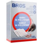 Rodenticid BROS granule na myši a potkany 7x20g – Zbozi.Blesk.cz