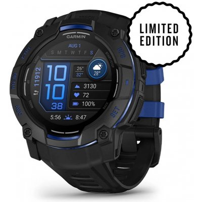 Garmin Instinct 3 50mm AMOLED Black/Charcoal band 010-03020-00 – Zboží Živě