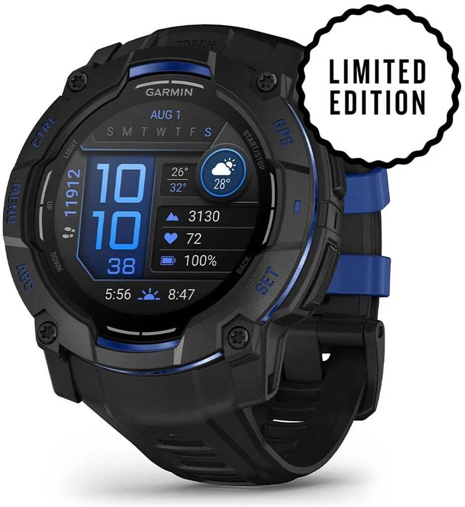 Garmin Instinct 3 50mm AMOLED Black/Charcoal band 010-03020-00