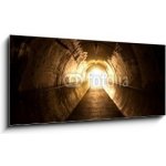 Obraz 1D panorama - 120 x 50 cm - light at the end of the tunnel světlo na konci tunelu – Zbozi.Blesk.cz