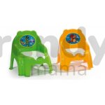 DOHÁNY 5065 světlemodrá židle s nočníkem – Zboží Dáma