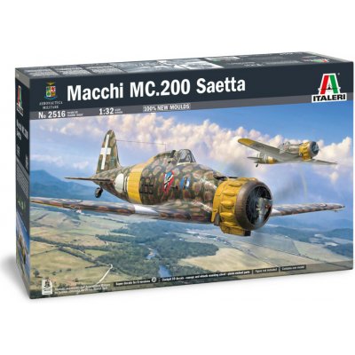 Italeri Macchi MC.200 Saetta 1:32 – Hledejceny.cz