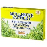 Dr. Müller Müllerovy pastilky s islandským lišejníkem bez cukru 12 pastilek – Hledejceny.cz