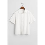 Gant Cotton Linen Ss Shirt white – Zboží Dáma