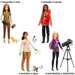 Barbie povolání National Geographic bioložka – Zboží Dáma