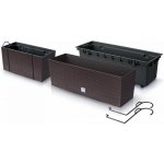 Prosperplast Truhlík RATO CASE W s háky a vkladem antracit 39,5 x 18,5 x 19,5cm – Zboží Mobilmania