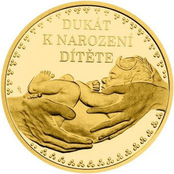Česká mincovna Zlatý dukát Koník s věnováním 3,49 g