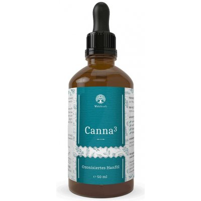 Waldkraft Canna3 Ozónovaný konopný olej 50 ml – Hledejceny.cz