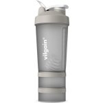 Vilgain Shaker Pro 2Go – Ivory 450 ml + 150 ml + 100 ml – Sleviste.cz