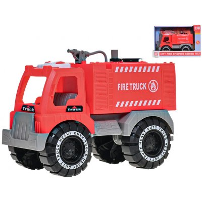 Mikro trading Auto hasičské stříkající 21,5 cm s doplňky – Hledejceny.cz
