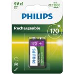 Philips 9V 170mAh 1ks 9VB1A17/10 – Zboží Živě