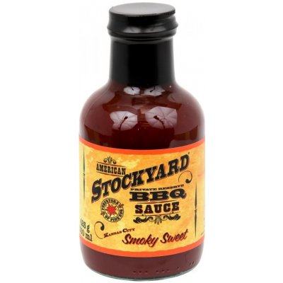 American Stockyard BBQ grilovací omáčka Smoky Sweet sauce 350 ml