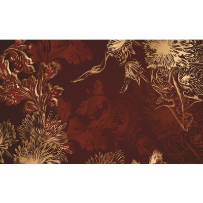 ForWall Fototapeta Floral Ornament vlies rozměry 104 x 70,5 cm – Zboží Mobilmania