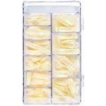 BIO NAILS Nehtové tipy rovné box dlouhá lepící plocha 300 ks – Zboží Dáma
