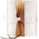 Svatební album s šampáňo kvítky – Zboží Dáma