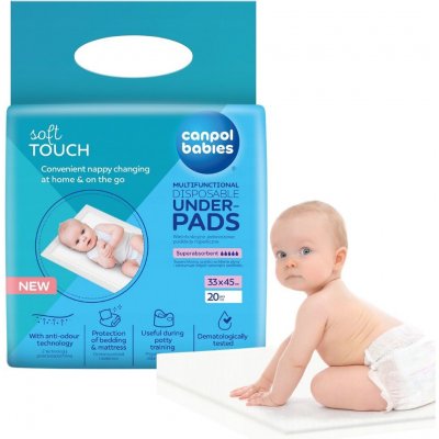 Canpol babies Multifunkční hygienické podložky 33x45cm 20ks – Zboží Dáma