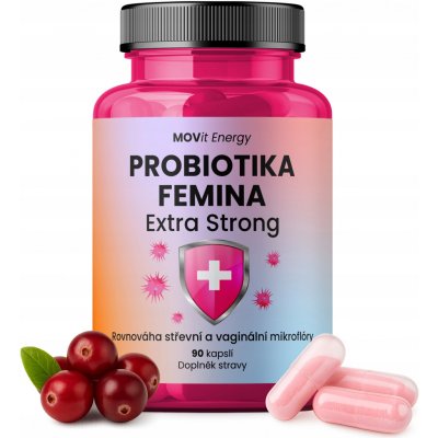 MOVit Energy Probiotika Forte pro ženy 60 kapslí – Hledejceny.cz