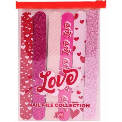 JöVő sada pilníků na nehty Love 6 ks – Zboží Dáma