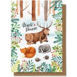 Chaukiss Veselé Vánoce (zvířátka v lese) – Zboží Dáma