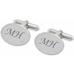 Eppi stříbrné manžetové knoflíčky s gravírem a diamanty Hadar – Hledejceny.cz