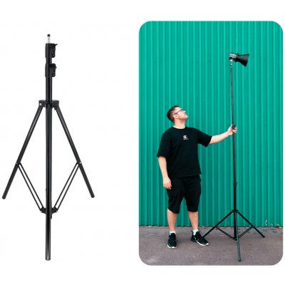 FILM-TECHNIKA Stativ pro světla 2,6m (nosnost 5 kg) LS260D Ideální pro světla kolem 2-3 kg (bez softboxu klidně 5 kg) – Hledejceny.cz