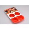 Pečicí forma Banquet silikon forma na muffiny 6d 27,5x18cm RED Culinaria