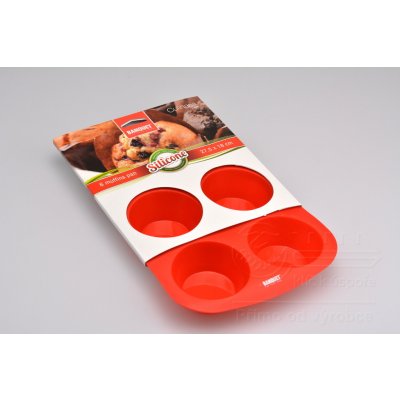 Banquet silikon forma na muffiny 6d 27,5x18cm RED Culinaria – Zboží Dáma