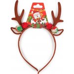 Prima-obchod Čelenka do vlasů vánoční / párty, barva 1 hnědá – Zboží Dáma