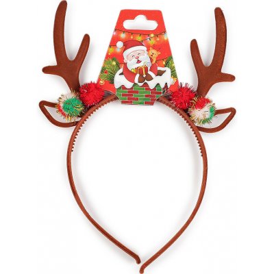 Prima-obchod Čelenka do vlasů vánoční / párty, barva 1 hnědá – Zboží Dáma