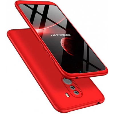 Pouzdro SES Ochranné 360° celotělové plastové Xiaomi Redmi Note 8 Pro - červené
